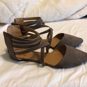 Light brown flats